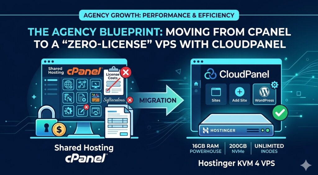 moving from cpanel to vps hosting for agency owners and freelancers managing multiple client websites